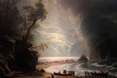 Puget Sound by Albert Bierstadt